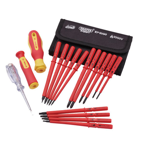 XP1000® VDE Interchangeable Blade Screwdriver Set (18 Piece) - 05776_1.jpg