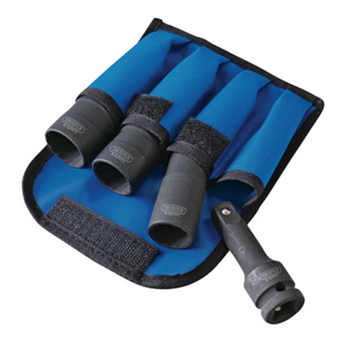 Draper Expert Wheel Nut Double Impact Socket Kit, 1/2" Sq. Dr. (4 Piece) - 09539_1.jpg