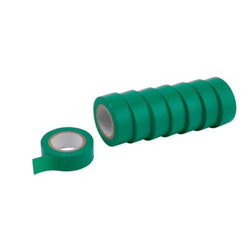 Draper Expert Insulation Tape to BSEN60454/Type2, 10m x 19mm, Green (Pack of 8) - 11914_1.jpg