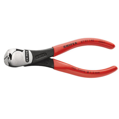KNIPEX 67 01 140 High Leverage End Cutting Nippers, 140mm - 18428_1.jpg