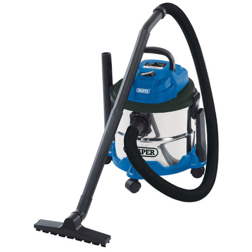 230V Wet and Dry Vacuum Cleaner with Stainless Steel Tank, 15L, 1250W - 20514_1.jpg