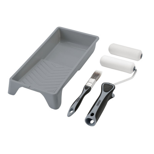 High-Density Foam Paint Roller and Brush Set with Soft Grip (5 Piece) - 20797_1.jpg