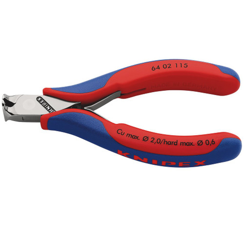 KNIPEX 64 02 115 Electronics End Cutting Nipper with Multi-Component Grips, 115mm - 27712_1.jpg