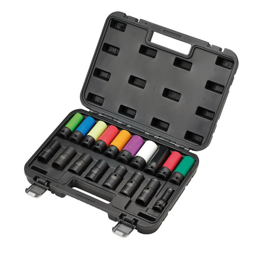 Wheel Nut Socket Set, 1/2" Sq. Dr. (18 Piece) - 28198_1.jpg