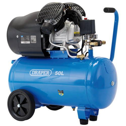 230V 50L Direct Drive V-Twin Air Compressor, 2.2kW/3HP - 29355_1.jpg