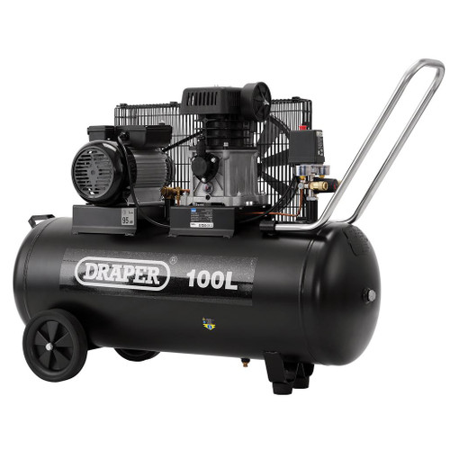 230V 100L Belt-Driven Air Compressor, 2.2kW/3HP - 31254_1.jpg