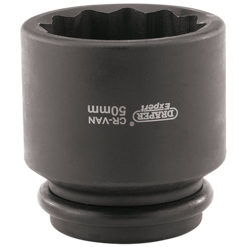 Draper Expert Hub Nut Impact Socket, 3/4" Sq. Dr., 50mm - 33319_411D_MM.jpg