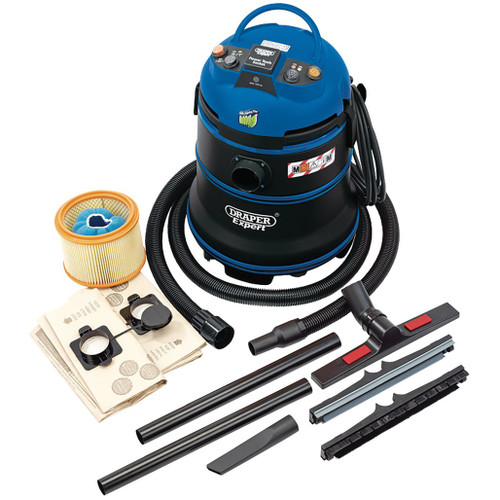 Draper Expert 230V M-Class Wet and Dry Vacuum Cleaner, 35L, 1200W - 38015_1.jpg
