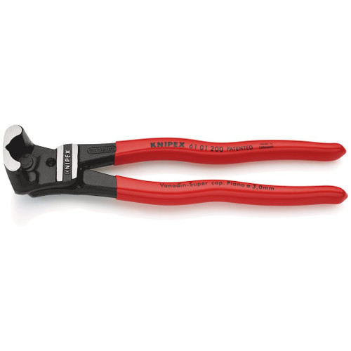 KNIPEX 61 01 200 SB Bolt End Cutting Nipper, 200mm - 54220_1.jpg