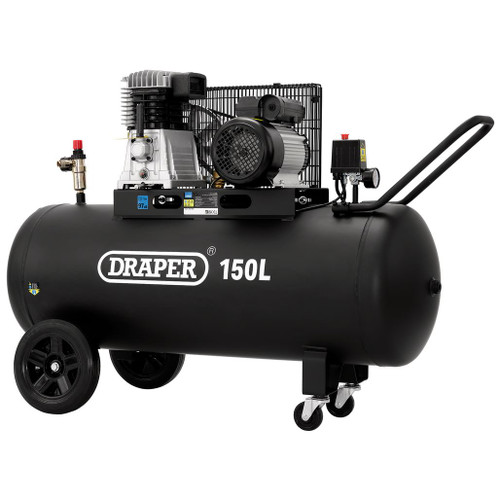 150L Belt-Driven Air Compressor, 2.2kW/3hp - 55305_1.jpg