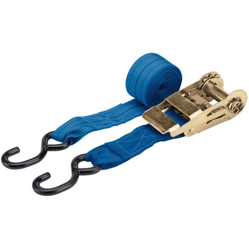 Ratcheting Tie Down Straps, 5.4m x 50mm, 1000kg - 60958_1.jpg