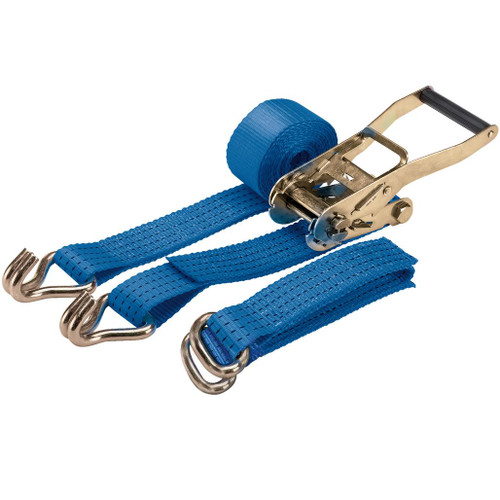 Ratcheting Vehicle Tie Down Straps, 3m x 50mm, 2500kg - 60969_1.jpg