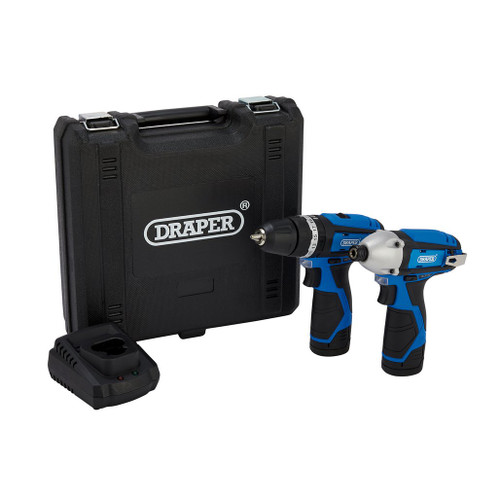 12V Combi Drill & Impact Driver, 2 x 1.5Ah Batteries, 1 x Fast Charger - 70257_1.jpg