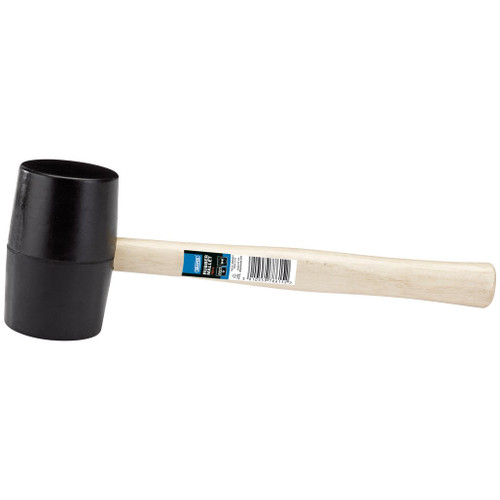 Hardwood Shaft Rubber Mallet, 800g/28oz - 78615_1.jpg