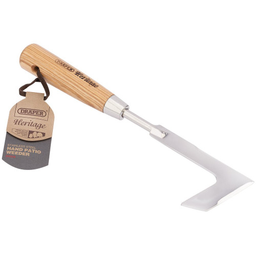 Draper Heritage Stainless Steel Hand Patio Weeder With Ash Handle - 99028_1.jpg